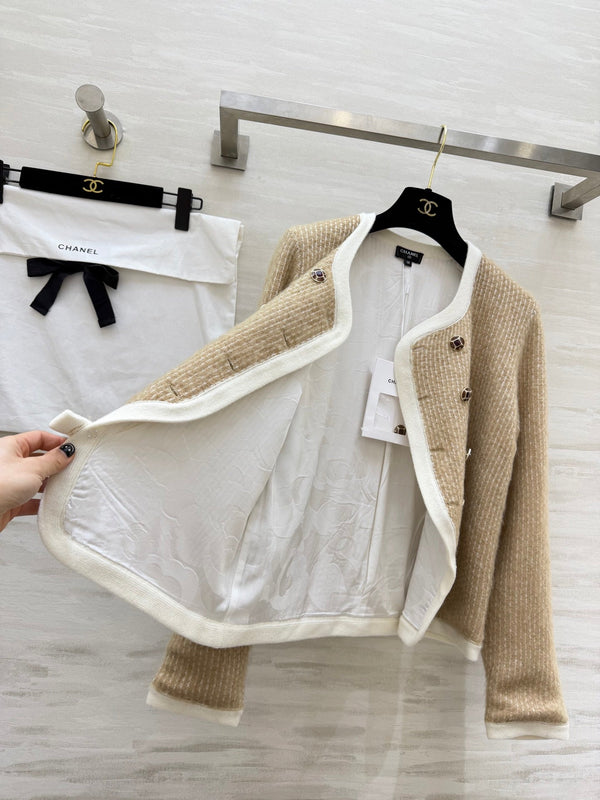 CC Long-Sleeved Knit Cardigan 344717