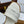 cd slide white calfskin embroidered cotton
