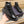 CD COMBAT ANKLE BOOT BLACK POLISHED CALFSKIN