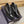 CD COMBAT DERBY SHOE BLACK AND BEIGE POLISHED CALFSKIN
