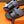 HM ORAN SANDAL BLACK AND LAVENDER CALFSKIN