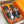 HM IZMIR SANDAL BLACK AND BROWN LAMBSKIN