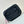 vanity shoulder bag top handle 10cm black pink lambskin