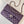 CLASSIC FLAP 23CM VIOLET LAMBSKIN LIGHT GOLD HARDWARE