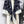 MISS DIOR ALLOVER SHAWL 140 CM IN BLACK MIX WHITE SILK CASHMERE 411629