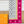 LV Double-sided Scarf 140cm White Pink Cashmere 971048