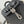 STEAMER 20 IN BLACK CALFSKIN SILVER HARDWARE