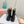Miu Leather Laced Booties Black Cowhide