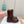 Miu Leather Laced Booties Chestnut Brown Cowhide