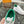 BEVERLY HILLS TRAINERS WHITE MIX COOL GREEN CALFSKIN AND MESH FABRIC