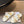 CD 26s Médaillon Buckle Slide White Cowhide 820027