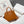 HM Bolide 25 Ginger Epsom Leather Silver Hardware 237397