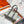 HM Garden Party Mini 23cm Bag Gris Neve Togo Cream Canvas