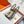 HM Garden Party Mini 23cm Bag Etoupe Togo Cream Canvas