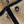 HM Garden Party 30cm Bag Black Togo Light Beige Canvas