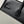 HM Birkin 25cm Black Swift Dark Grey Canvas Silver Hardware