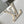 CAPUCINES BB 27 IN WHITE TAURILLON GOLD HARDWARE