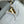CAPUCINES BB 27 WHITE GREY TAURILLON GOLD HARDWARE