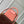 CAPUCINES MINI 21 PINK ORANGE CROCODILE EMBOSSED CALFSKIN GOLD HARDWARE