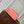 CAPUCINES MINI 21 PINK ORANGE CROCODILE EMBOSSED CALFSKIN GOLD HARDWARE