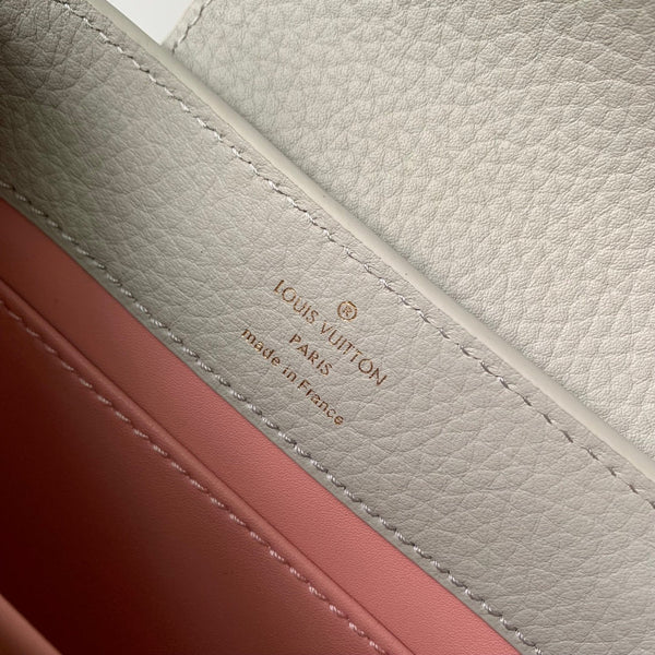 CAPUCINES MINI 21 ROCK GREY TAURILLON GOLD HARDWARE