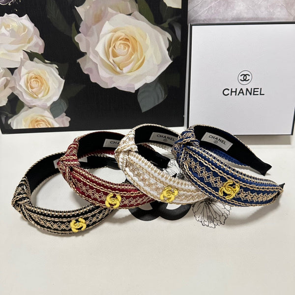 BLACK MIX LIGHT YELLOW FABRIC HEADBAND 168587