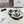 BLACK MIX WHITE SILK HAIRBAND 412467