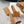 SANDALS FLAT SHOES WHITE CARAMEL BROWN