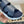 HM Men's Electric Sandals Navy Blue Calfskin 602594