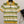 Fendi 26s Striped Polo Shirt Yellow Olive Knit 363766