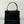 RODEO SMALL BAG 29 IN BLACK SMOOTH CALFSKIN SILVER HARDWARE