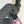 DC Satin Sandals Black Sheepskin & Fusible Rhinestones 313668