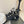 CC 25SS 3 Flowers Heel Sandals 60mm Black Sheepskin 351431