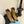 PRA short boots brown black suede 478572