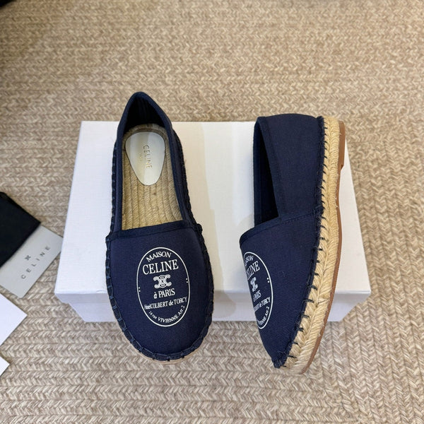 CL Maison Espadrilles Dark Blue Canvas 835905