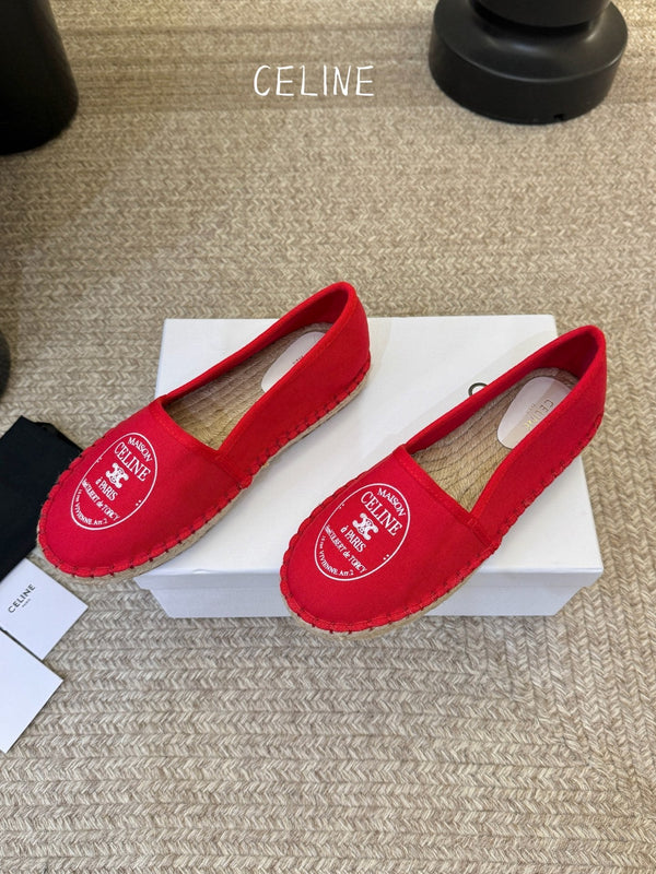 CL Maison Espadrilles Red Canvas 835906