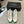 CC 26s Square Toe Pump White Green Sheepskin 835676