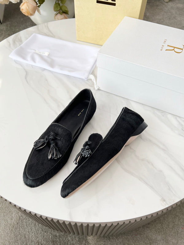 TR 26s Tassel Loafer Flat Pony Hair 146474