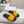 The Row Malick Fur Slide Yellow 707548