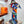 Parade en Fanfare Scarf 90 CM In Colorful Silk Twill 193838