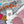 Retour A La Nature Shawl 90 CM In Grey Colorful Silk Twill 198583