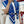 Chevaux Dechaines Shawl 90 CM In Dark Blue Colorful Silk Twill 201032