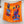 First & Chic Scarf 90 CM In Orange Colorful Silk Twill 202492