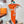 Choregraphie Equestre Scarf 90 CM In Orange Colorful Silk Twill 228977