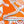 Choregraphie Equestre Scarf 90 CM In Orange Colorful Silk Twill 228977