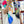 En Studio Scarf 90 CM In Colorful Silk Twill  235407