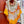 Legende Brodee Scarf 140 CM In Orange Colorful Cashmere And Silk 235415