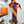 Rocabar De Rire Scarf 90 CM In Colorful Silk Twill 246405