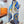 Neo Brandebourgs Scarf 90 CM In Colorful Silk Twill  257434