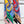 Scarf 90 CM In Colorful Silk Twill 258475